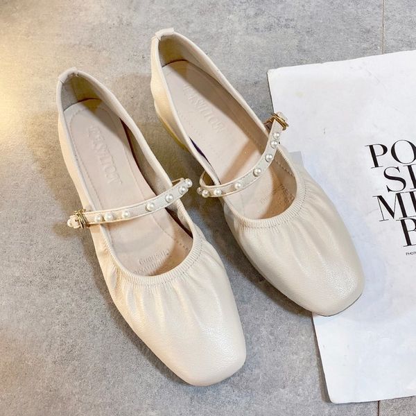 pearl ankle strap mary jane shoes woman round toe low heels pumps women spring autumn soft pu leather casual single shoesdress shoes, Black
pearl ankle strap mary jane shoes woman round toe low heels pumps women spring autumn soft pu leather casual single shoesdress shoes, Black