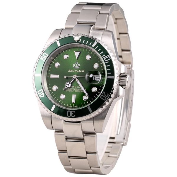 wristwatches original reginald watch men rotatable bezel japan miyota movement full stainless steel male wristatches, Slivery;brown
wristwatches original reginald watch men rotatable bezel japan miyota movement full stainless steel male wristatches, Slivery;brown