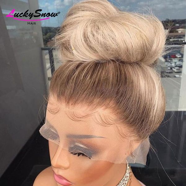 lace wigs brazilian remy 613 front wig ombre blonde colored straight human hair for women hd transparent 180, Black;brown
lace wigs brazilian remy 613 front wig ombre blonde colored straight human hair for women hd transparent 180, Black;brown