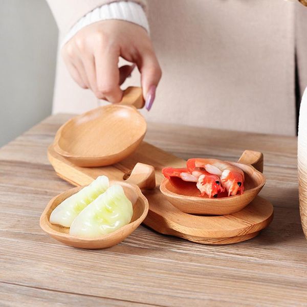 dishes & plates cat shape wooden tray sauce plate japanese dessert dish tableware dipping seasoning bowl for kitchen tool
dishes & plates cat shape wooden tray sauce plate japanese dessert dish tableware dipping seasoning bowl for kitchen tool