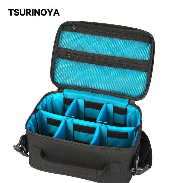 fishing accessories tsurinoya reels bag multi-functional waterproof large storage handbag removable partition reel case
fishing accessories tsurinoya reels bag multi-functional waterproof large storage handbag removable partition reel case