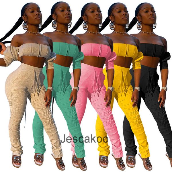 women sport two piece set button strapless tube pleated trousers outfits ladies casual jogging suits plus size j325, White
women sport two piece set button strapless tube pleated trousers outfits ladies casual jogging suits plus size j325, White