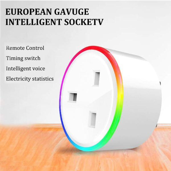 smart power plugs 16a rgb wifi plug with monitor wireless remote control socket household outlet voice
smart power plugs 16a rgb wifi plug with monitor wireless remote control socket household outlet voice