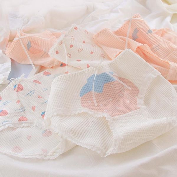 women's panties japanese women thongs cute underwear seamless cotton briefs white pink kawaii strawberry lingerie femme mid rise, Black;pink
women's panties japanese women thongs cute underwear seamless cotton briefs white pink kawaii strawberry lingerie femme mid rise, Black;pink