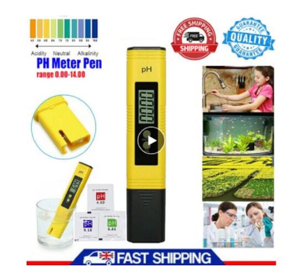 ph meter 0.01 ph high precision water quality tester with 0-14 ph measurement range, suitable for aquarium, swimming pool
ph meter 0.01 ph high precision water quality tester with 0-14 ph measurement range, suitable for aquarium, swimming pool