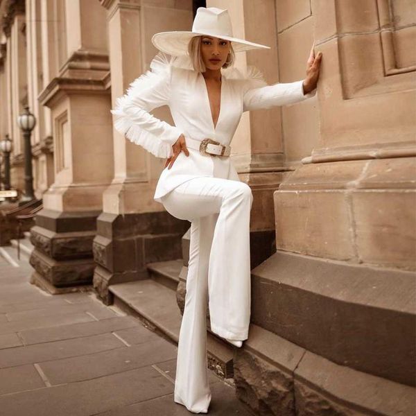 two piece dress seamyla women mesh ruffles2 set fashion long sleeve celebrity party coat & pants suit sets bodycon night club, White
two piece dress seamyla women mesh ruffles2 set fashion long sleeve celebrity party coat & pants suit sets bodycon night club, White