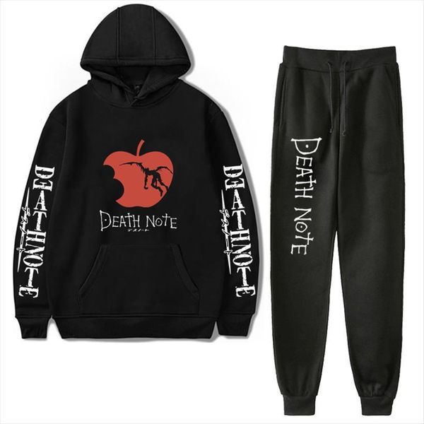 anime the death note hoodies mens tracksuits two piece set sets pullover sweatpants and hoodie casual suits, Gray
anime the death note hoodies mens tracksuits two piece set sets pullover sweatpants and hoodie casual suits, Gray