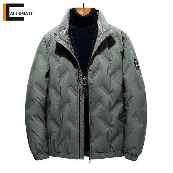 men duck down thick warm breathable lapel coats solid color lightweight parkas 80% white duck down winter windproof overcoat y1103, Black
men duck down thick warm breathable lapel coats solid color lightweight parkas 80% white duck down winter windproof overcoat y1103, Black