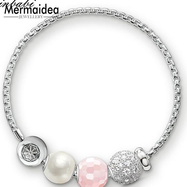 charm bracelets link chain white zircons pink bead silver plated fashion jewelry for women gift karma bracelet, Golden;silver
charm bracelets link chain white zircons pink bead silver plated fashion jewelry for women gift karma bracelet, Golden;silver