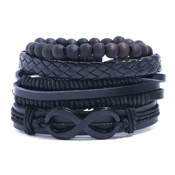 charm bracelets men's leather bracelet fashion jewelry simple retro suit braided, Golden;silver
charm bracelets men's leather bracelet fashion jewelry simple retro suit braided, Golden;silver