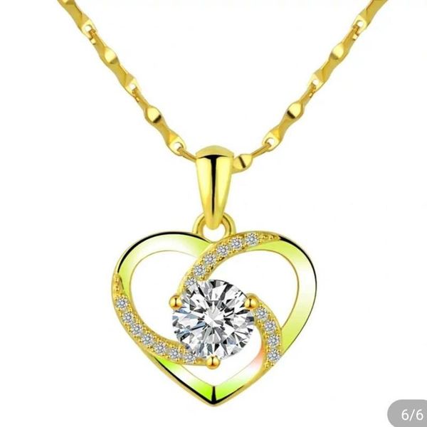 pendant necklaces fashion women's neck jewelry collar choker golden clavicle heart metal chain necklace for girlfriend wife romantic gi, Silver
pendant necklaces fashion women's neck jewelry collar choker golden clavicle heart metal chain necklace for girlfriend wife romantic gi, Silver