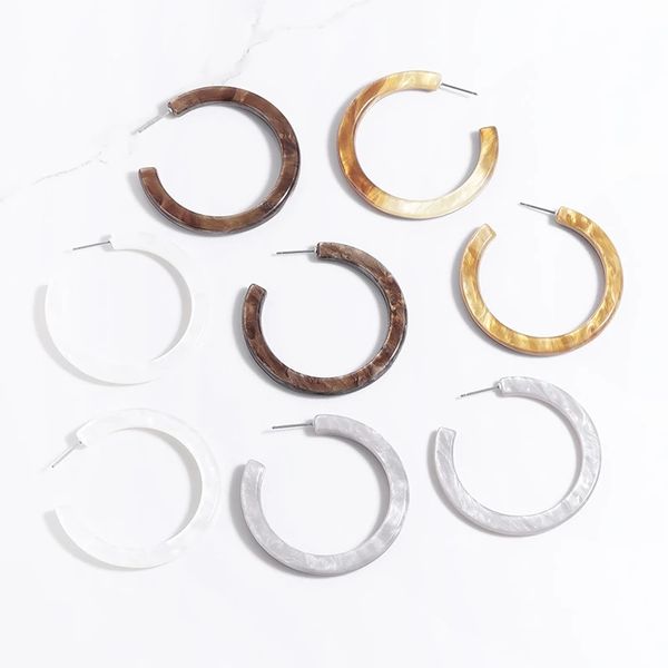 bohemia acrylic acetate hoop earrings for women brown resin geometric big circle hoops fashion jewelry pendientes birthday gifts, Golden;silver
bohemia acrylic acetate hoop earrings for women brown resin geometric big circle hoops fashion jewelry pendientes birthday gifts, Golden;silver
