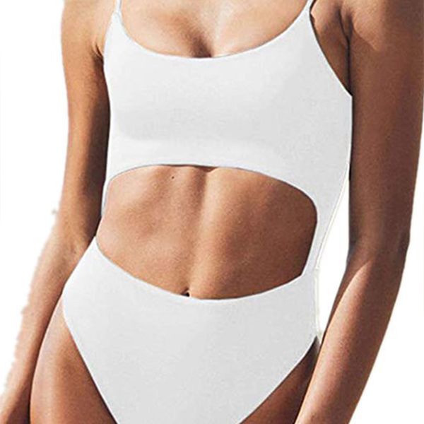 summer women one piece swimsuit costume padded swimsuit high waist hollow bikini bathing suit monokini swimwear lady swimmers, White;black
summer women one piece swimsuit costume padded swimsuit high waist hollow bikini bathing suit monokini swimwear lady swimmers, White;black