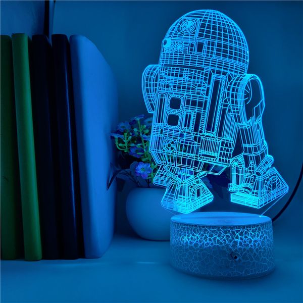 creative 3d illusion night light led robot usb nightlight boys room table lamp kids birthday holiday gift atmosphere decoration
creative 3d illusion night light led robot usb nightlight boys room table lamp kids birthday holiday gift atmosphere decoration