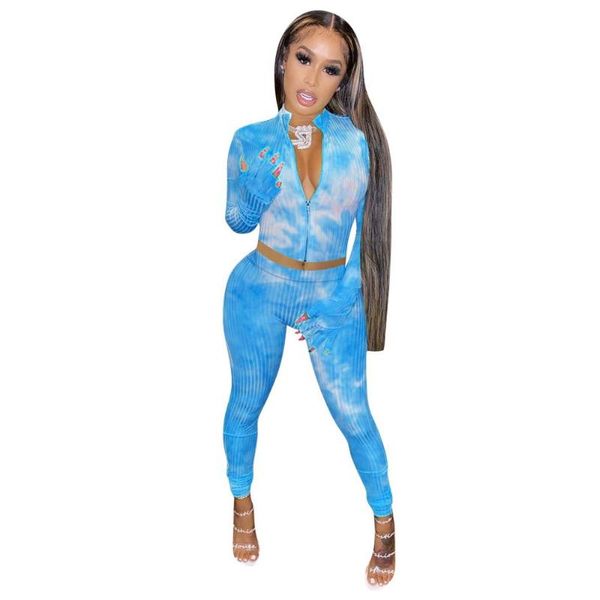 autumn tie dye fitness sports set zipper leggings two piece set tracksuit gym running training workout sportswear outfits, White;red
autumn tie dye fitness sports set zipper leggings two piece set tracksuit gym running training workout sportswear outfits, White;red