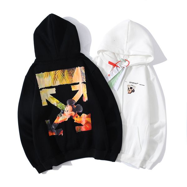 off autumn and winter new hooded couple's back cartoon oil painting hoodie with veet sweater, Black
off autumn and winter new hooded couple's back cartoon oil painting hoodie with veet sweater, Black