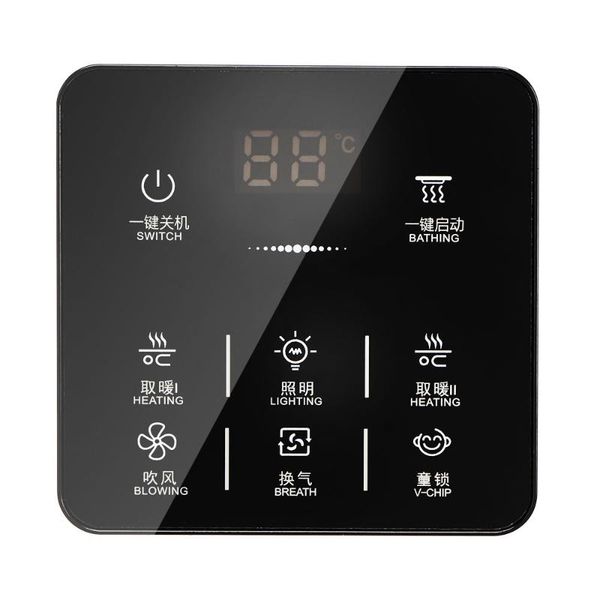1pc bathroom universal waterproof smart touch screen 6 in 1 multifunction smart touch for yuba switch socket
1pc bathroom universal waterproof smart touch screen 6 in 1 multifunction smart touch for yuba switch socket