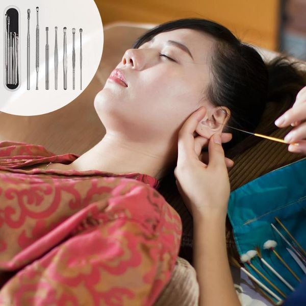 1/7pcs ear wax pickers set stainless steel earpick wax remover curette ear pick cleaner ear cleaner spoon care face tool
1/7pcs ear wax pickers set stainless steel earpick wax remover curette ear pick cleaner ear cleaner spoon care face tool