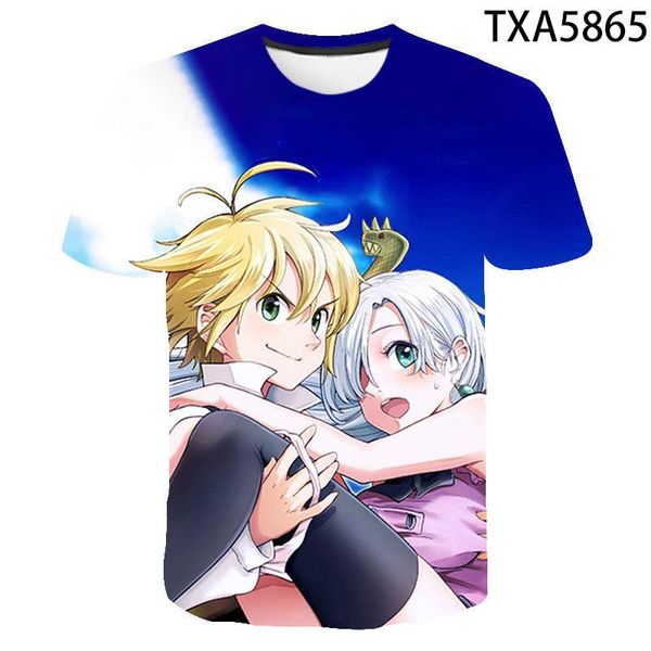 men's t-shirts the seven deadly sins nana anime 3d print t shirt kids colorful brand clothing men plus fitness fashion tshirt, White;black
men's t-shirts the seven deadly sins nana anime 3d print t shirt kids colorful brand clothing men plus fitness fashion tshirt, White;black