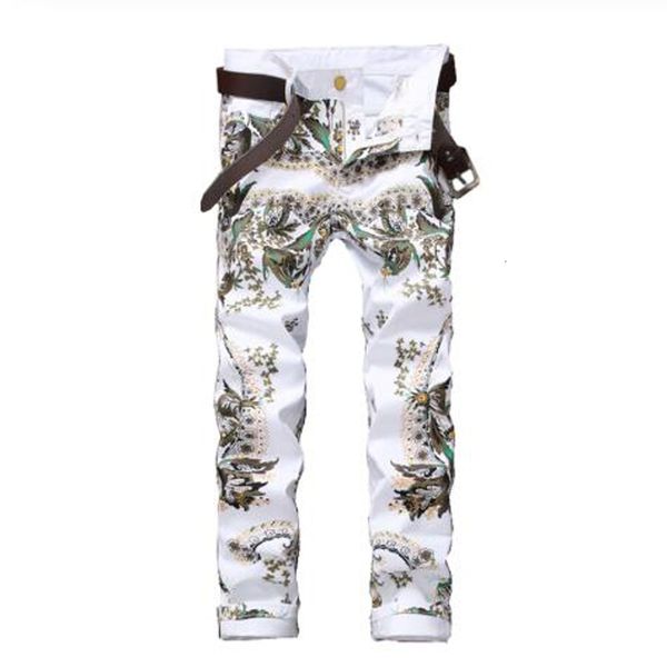 2021 new men's male jeans white with personalized painted print patterns printed denim pants trousers 1p4j, Blue
2021 new men's male jeans white with personalized painted print patterns printed denim pants trousers 1p4j, Blue