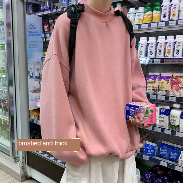 2021 new plus veet stand-up collar hoodie men's fashion casual sweatshirt men streetwear hip-hop pullover hoodies mens hoody bb6f, Black
2021 new plus veet stand-up collar hoodie men's fashion casual sweatshirt men streetwear hip-hop pullover hoodies mens hoody bb6f, Black