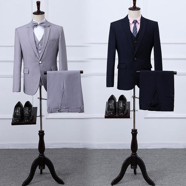 groom wedding dress korean version slim men's professional business suit three piece l manager professional dress, Gray
groom wedding dress korean version slim men's professional business suit three piece l manager professional dress, Gray