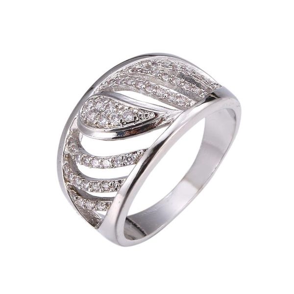 wedding rings women ring with micro-inlaid white small zircon hollow geometric shape silver plated fashion charm engagement jewelry, Slivery;golden
wedding rings women ring with micro-inlaid white small zircon hollow geometric shape silver plated fashion charm engagement jewelry, Slivery;golden
