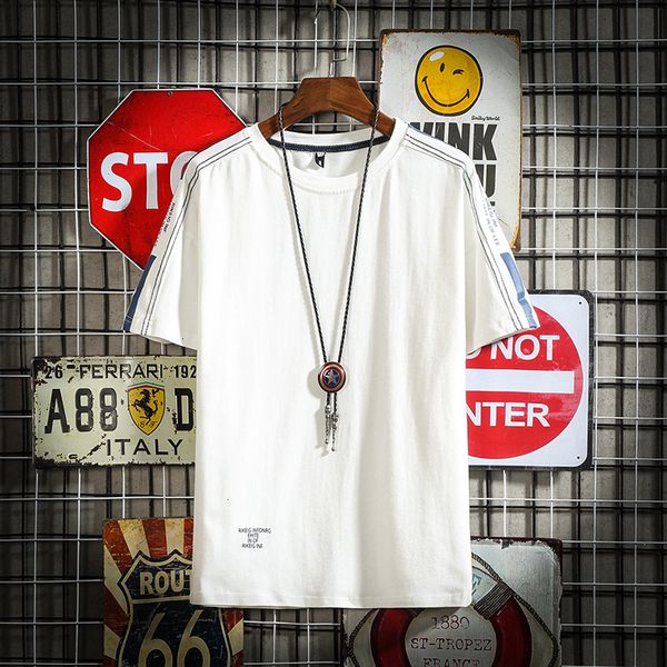 2021 new patchwork printed t-shirt hip hop short sleeve streetwear tees fashion skateboards tshirts 2vya, White;black
2021 new patchwork printed t-shirt hip hop short sleeve streetwear tees fashion skateboards tshirts 2vya, White;black