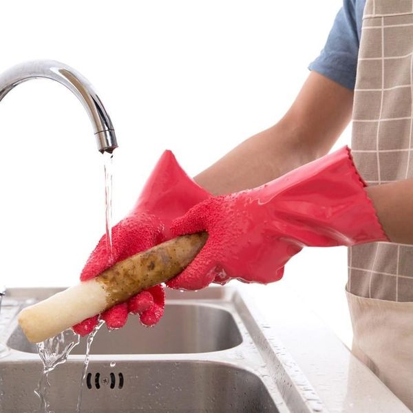 disposable gloves 1 pair of potato peeling non-slip female waterproof dishwashing kitchen durable cleaning housework chores
disposable gloves 1 pair of potato peeling non-slip female waterproof dishwashing kitchen durable cleaning housework chores