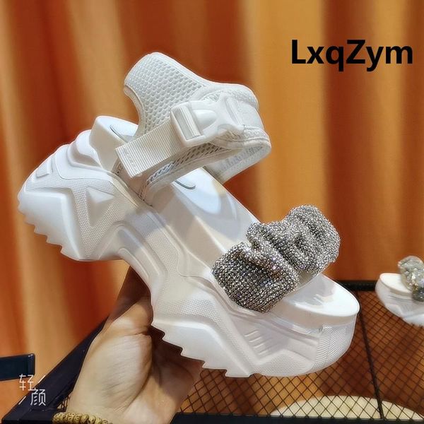 sandals women 2021 chain sandal peep-toe platform air mesh beach summer outdoor casual height increased shoes, Black
sandals women 2021 chain sandal peep-toe platform air mesh beach summer outdoor casual height increased shoes, Black