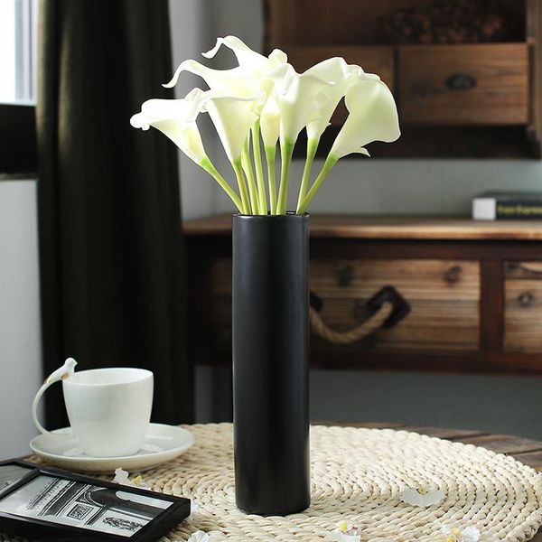 vases black straight tube ceramic vase living room dining deskflowers floral home decoration simple
vases black straight tube ceramic vase living room dining deskflowers floral home decoration simple