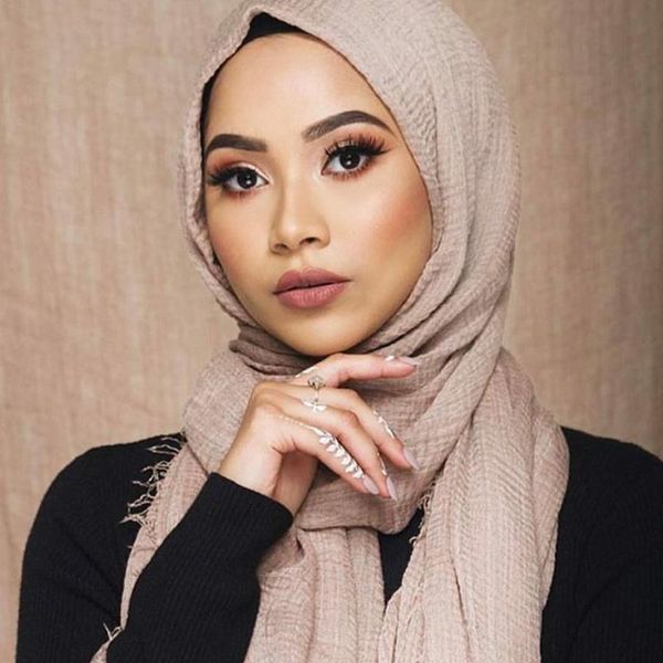 scarves women muslim crinkle hijab scarf femme musulman soft textured cotton headscarf islamic headscarves shawls wraps, Blue;gray
scarves women muslim crinkle hijab scarf femme musulman soft textured cotton headscarf islamic headscarves shawls wraps, Blue;gray