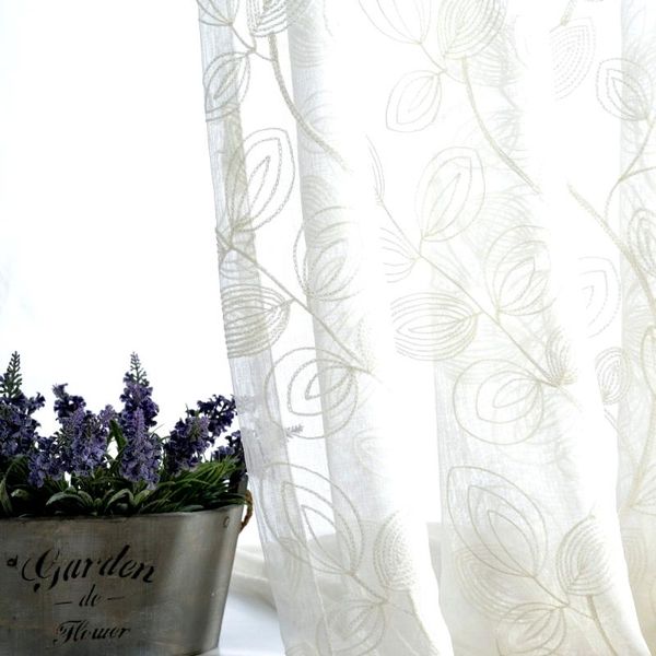 window tulle embroidered white voile curtains bedroom living room balcony sheer curtain
window tulle embroidered white voile curtains bedroom living room balcony sheer curtain
