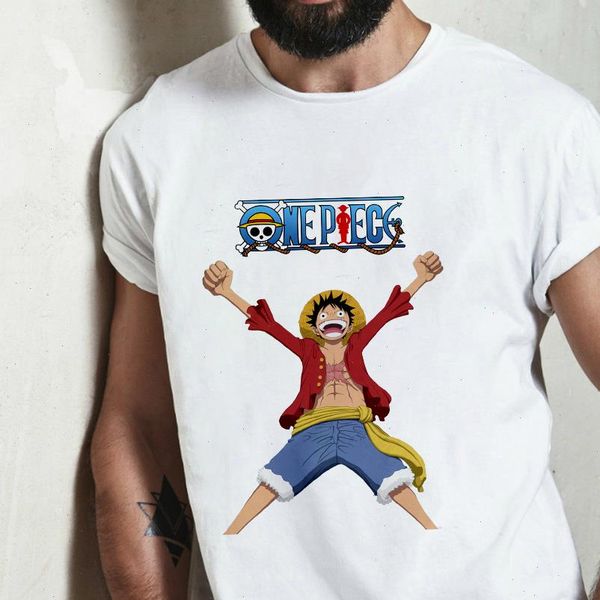 one piece t shirt men new t shirt luffy streetwear clothing male women tee shirts japanese cartoon anime short sleeve, White
one piece t shirt men new t shirt luffy streetwear clothing male women tee shirts japanese cartoon anime short sleeve, White