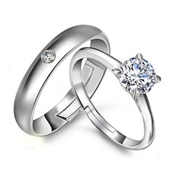 cluster rings 925 sterling silver wedding ring round crystal couple jewelry for lovers women men valentine day gift sy498, Golden;silver
cluster rings 925 sterling silver wedding ring round crystal couple jewelry for lovers women men valentine day gift sy498, Golden;silver