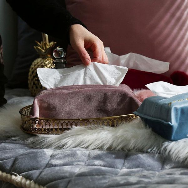 tissue boxes & napkins nordic velvet storage box napkin holder multifunctional debris organizer deskdecorative paper container case
tissue boxes & napkins nordic velvet storage box napkin holder multifunctional debris organizer deskdecorative paper container case