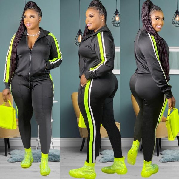 women's two piece pants 4xl casual tracksuit women plus size set side striped jacket coat and sweatsuits joggers matching sets sportwea, White
women's two piece pants 4xl casual tracksuit women plus size set side striped jacket coat and sweatsuits joggers matching sets sportwea, White