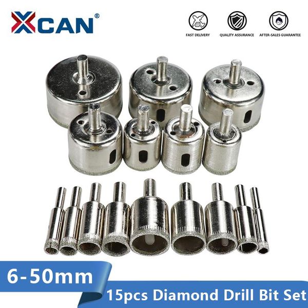 professional drill bits xcan diamond coated bit set 15pcs 6mm-50mm tile marble glass ceramic hole saw drilling for power tools
professional drill bits xcan diamond coated bit set 15pcs 6mm-50mm tile marble glass ceramic hole saw drilling for power tools
