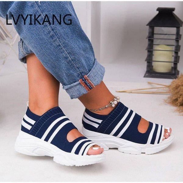 women's sandals woman shoes stretch fabric slip on hollow out peep toe thick bottom casual cover heel ladies female 2021 new, Black
women's sandals woman shoes stretch fabric slip on hollow out peep toe thick bottom casual cover heel ladies female 2021 new, Black