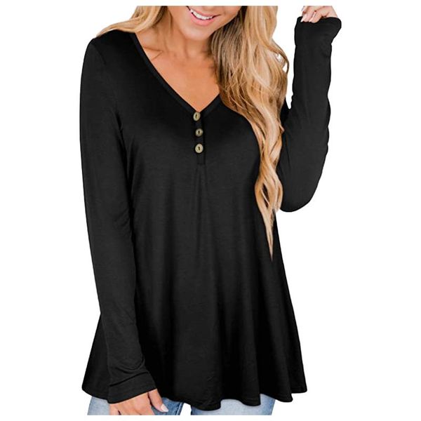 women's sweaters womens long sleeve v-neck t shirts fall cotton plus size tunic clause blouse tee shirt winter female roupas feminina, White;black
women's sweaters womens long sleeve v-neck t shirts fall cotton plus size tunic clause blouse tee shirt winter female roupas feminina, White;black