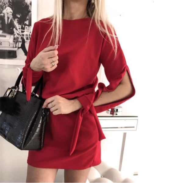 2021 new women vintage bow bandage sheath party long sleeve o neck solid elegant casual mini autumn fashion sun ozyv, Black;gray
2021 new women vintage bow bandage sheath party long sleeve o neck solid elegant casual mini autumn fashion sun ozyv, Black;gray