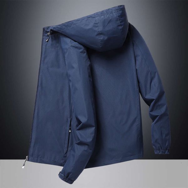 spring and autumn casual hooded jacket men's straight hem collarless large solid color regular zipper bag, Black;brown
spring and autumn casual hooded jacket men's straight hem collarless large solid color regular zipper bag, Black;brown