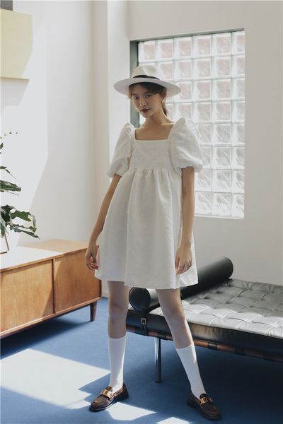 2021 new sleeve white ruched summer square neck ball gown bandage open back backless women elegant oyfe, Black;gray
2021 new sleeve white ruched summer square neck ball gown bandage open back backless women elegant oyfe, Black;gray