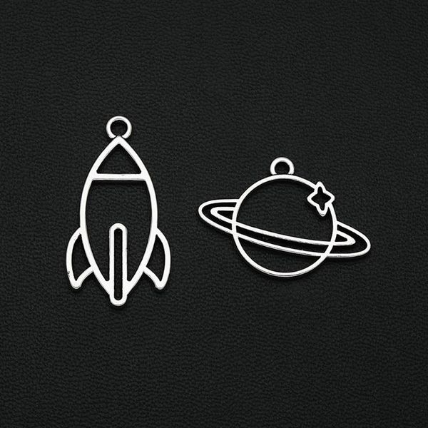 charms antique silver plated rocket planet outer space mix pendant for diy jewelry making finding supplies wholesale accessorie, Bronze;silver
charms antique silver plated rocket planet outer space mix pendant for diy jewelry making finding supplies wholesale accessorie, Bronze;silver