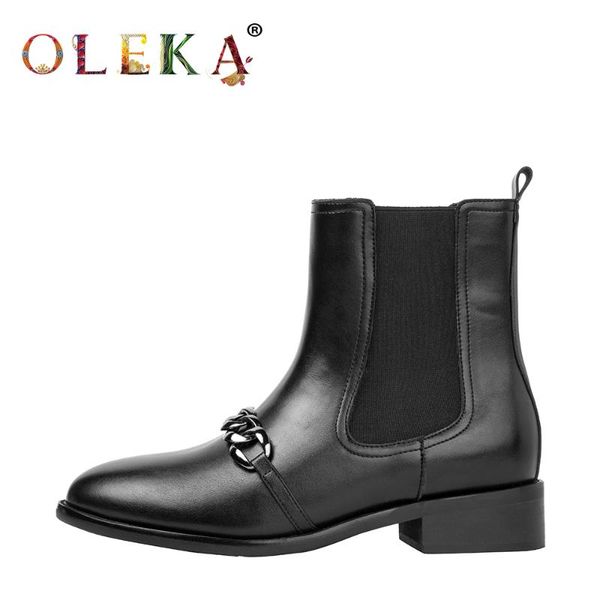 boots oleka mid-calf winter women ankle square heel metal decoration round toe ladies punk style western as913, Black
boots oleka mid-calf winter women ankle square heel metal decoration round toe ladies punk style western as913, Black