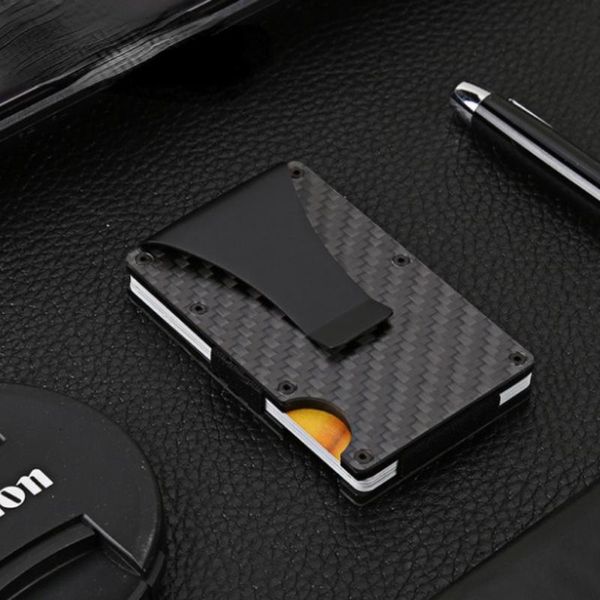 card holders carbon fiber holder mini slim wallet aluminum metal magic small thin male purses money bag vallet, Brown;gray
card holders carbon fiber holder mini slim wallet aluminum metal magic small thin male purses money bag vallet, Brown;gray