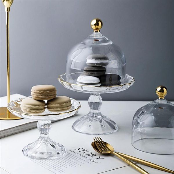 dishes & plates 1pc modern glass cake candy plate with lid simple afternoon tea pastry tray s
dishes & plates 1pc modern glass cake candy plate with lid simple afternoon tea pastry tray s