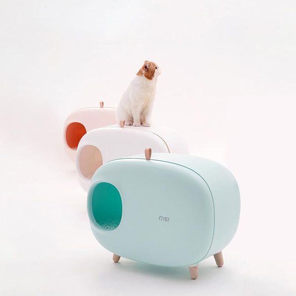 cat wc litter box bedpans semi closed large cat toilet anti splash domestic pet cats potty big space beautiful tray pet supplies
cat wc litter box bedpans semi closed large cat toilet anti splash domestic pet cats potty big space beautiful tray pet supplies