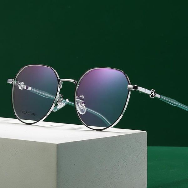 fashion sunglasses frames anti-blue glasses vintage ultra light metal frame polygon eye protection vision computer eyeglasses, Black
fashion sunglasses frames anti-blue glasses vintage ultra light metal frame polygon eye protection vision computer eyeglasses, Black