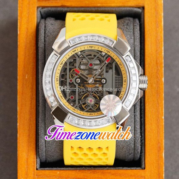 rrf epic-x ex100.43.ld.op.ald4at automatic tourbillon mens watch 44mm steel case baguette square cut diamonds bezel skeleton dial yellow rub, Slivery;brown
rrf epic-x ex100.43.ld.op.ald4at automatic tourbillon mens watch 44mm steel case baguette square cut diamonds bezel skeleton dial yellow rub, Slivery;brown